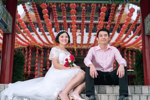 Collection: Pre-Wedding | Photographer: Shawn Loo | Client: Kah Hong & Kim San | Location: Temple Thian Hou